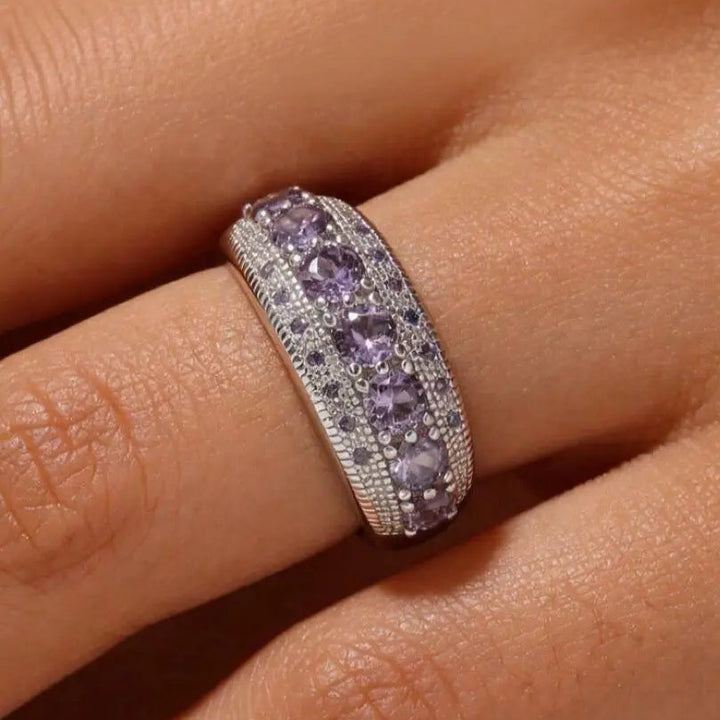 Multi-Stone CZ Paved Ring