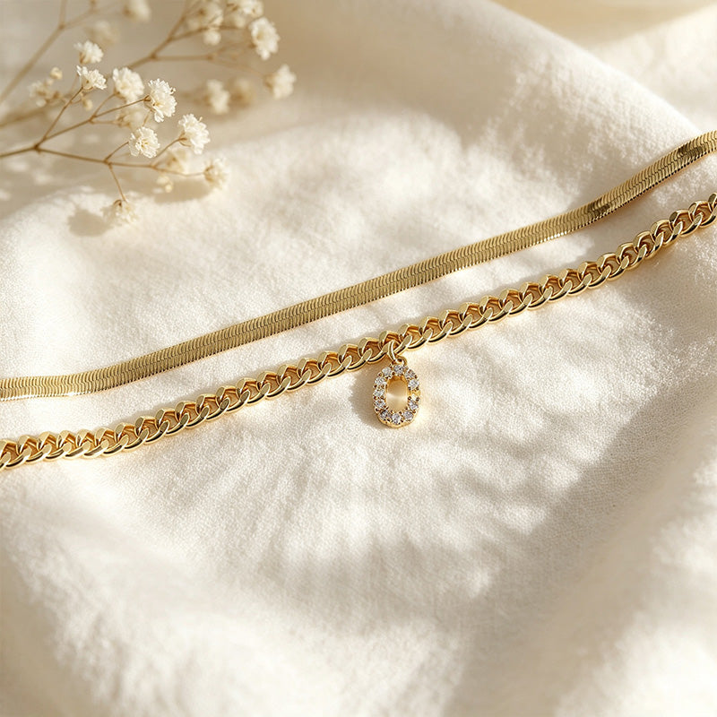 Double-layer initial anklet