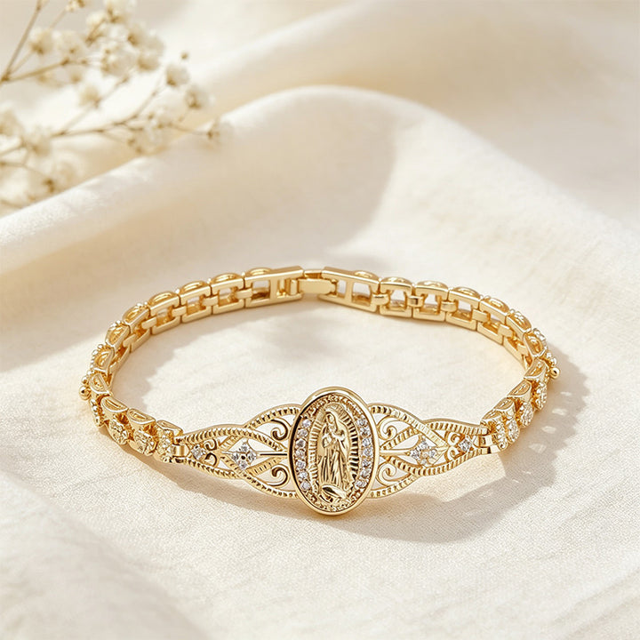 Floral Cut-out Bracelet