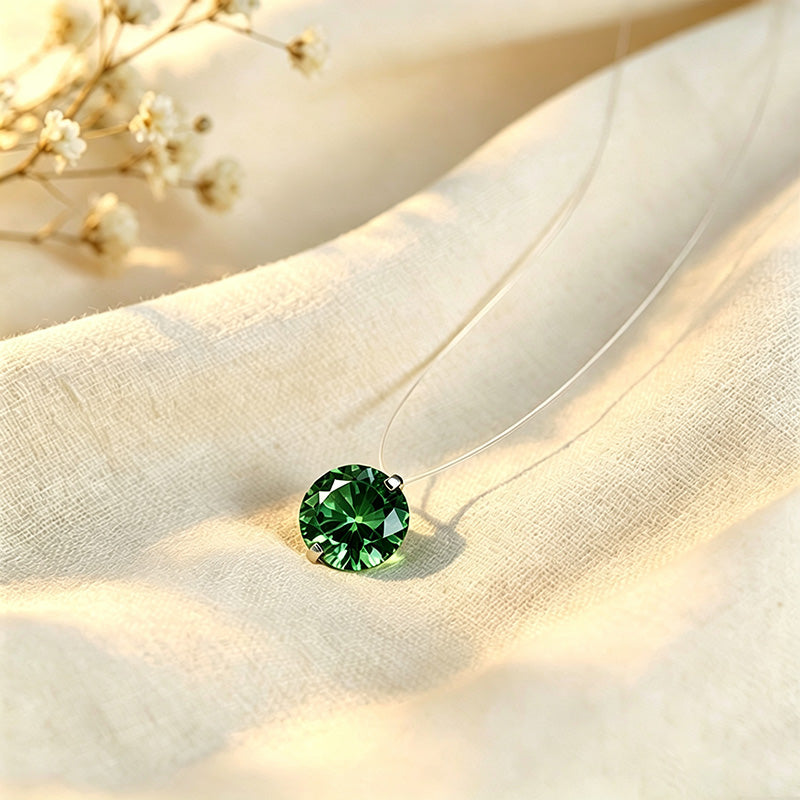 Mermaid Tear Pendant Necklace