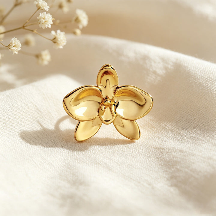 Orchid Flower Opening Ring