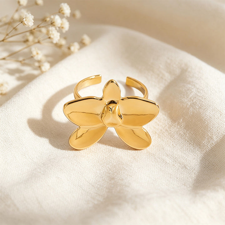 Orchid Flower Opening Ring