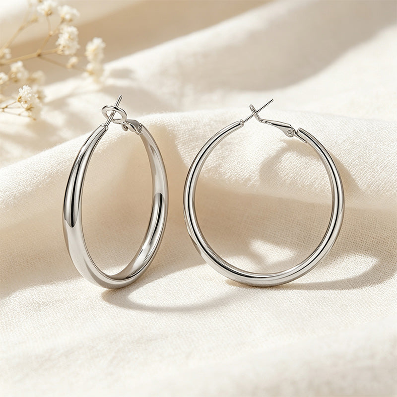 Multi Size Hoop Earrings