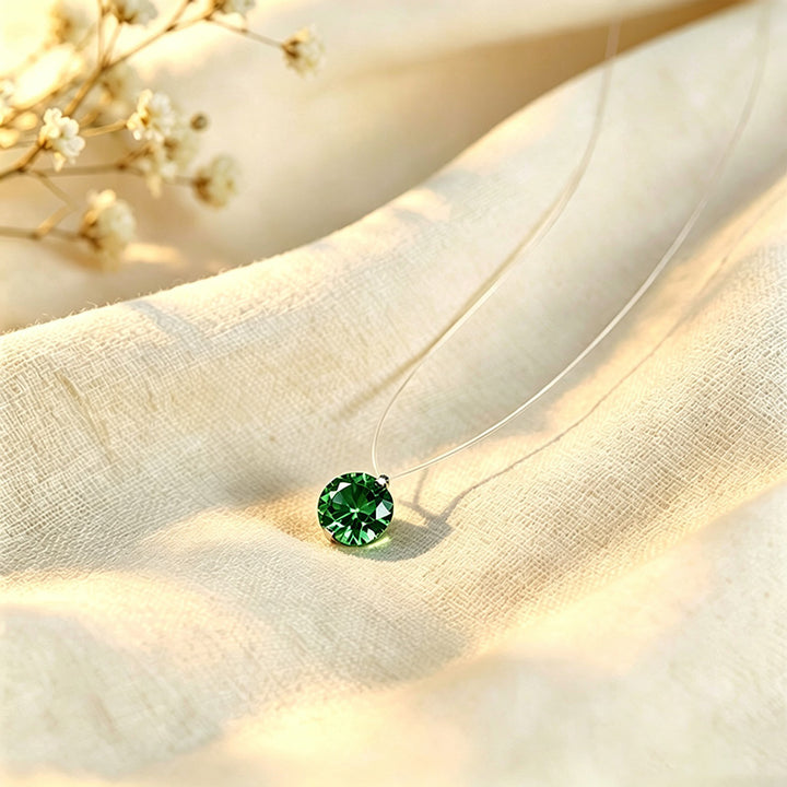 Mermaid Tear Pendant Necklace