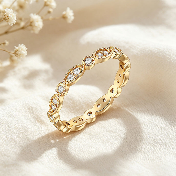 CZ Paved Band Ring