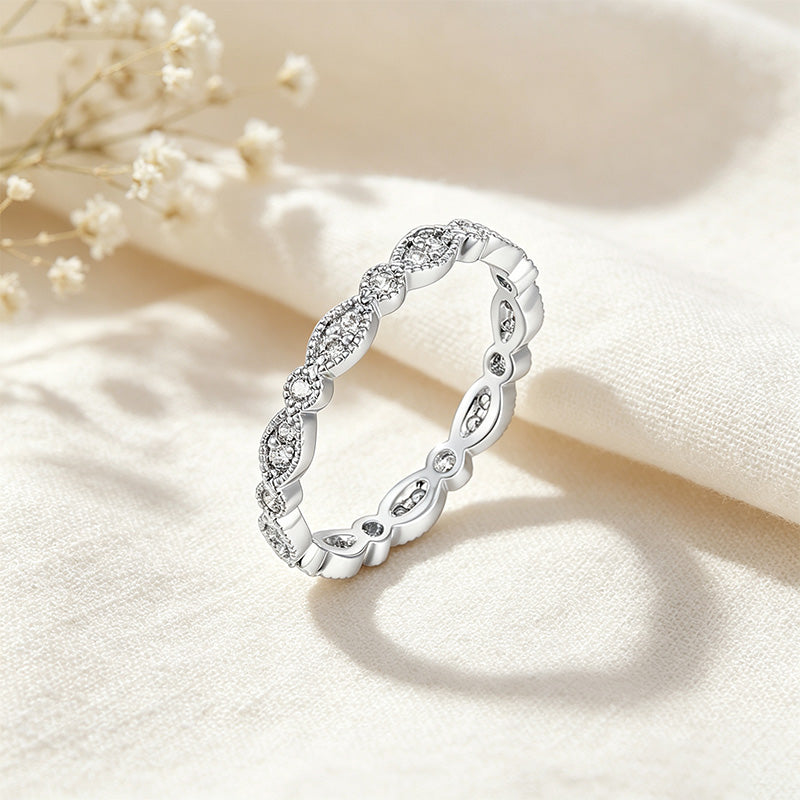 CZ Paved Band Ring