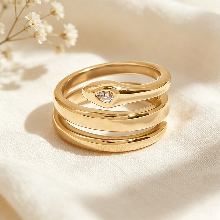 Snake Open Wrap Ring