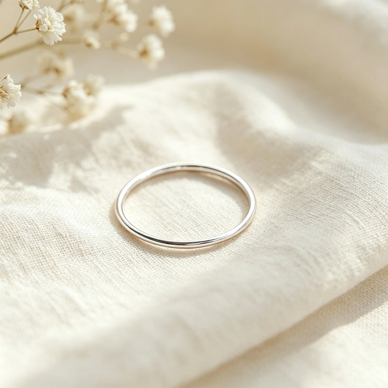 Minimalist Tiny Band Ring