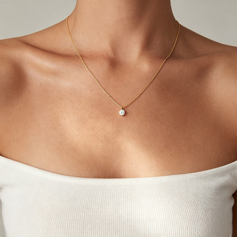 CZ Pendant Necklace