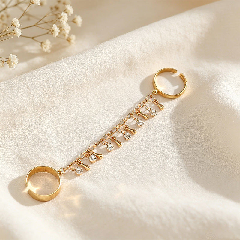 Chain Link Finger Bracelet