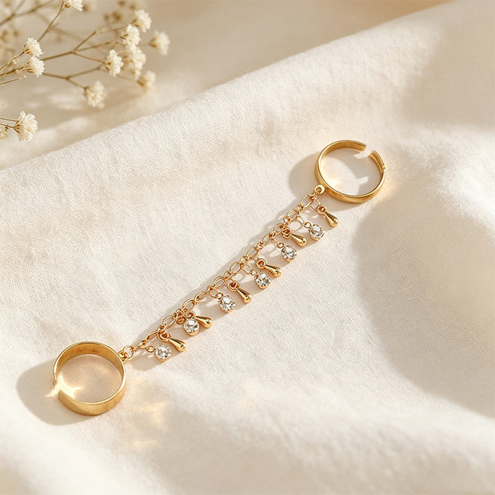 Chain Link Finger Bracelet