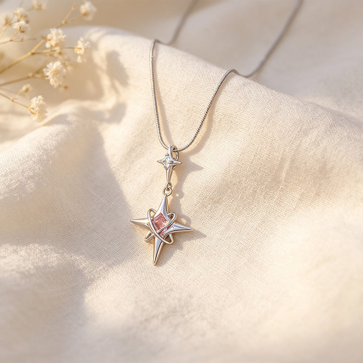 Star Cross Pendant Necklace