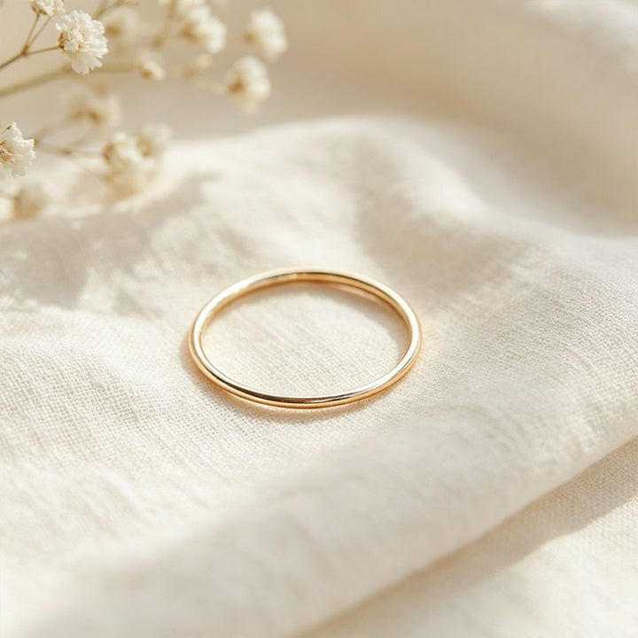 Minimalist Tiny Band Ring