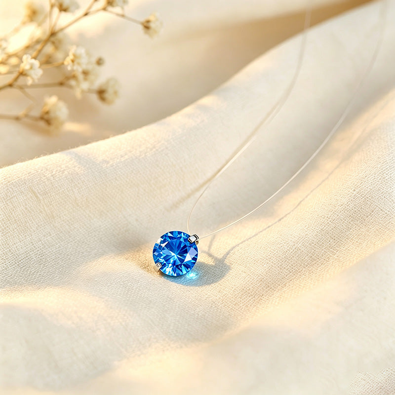 Mermaid Tear Pendant Necklace