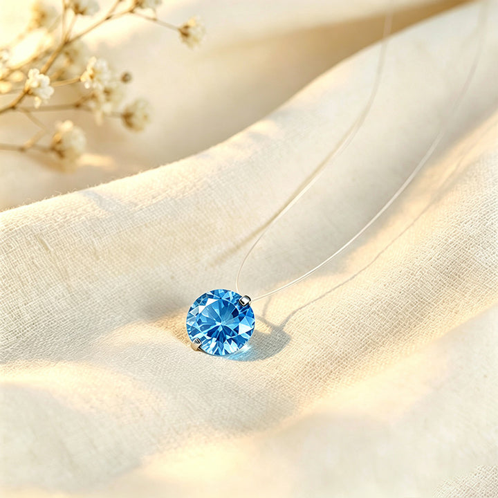 Mermaid Tear Pendant Necklace