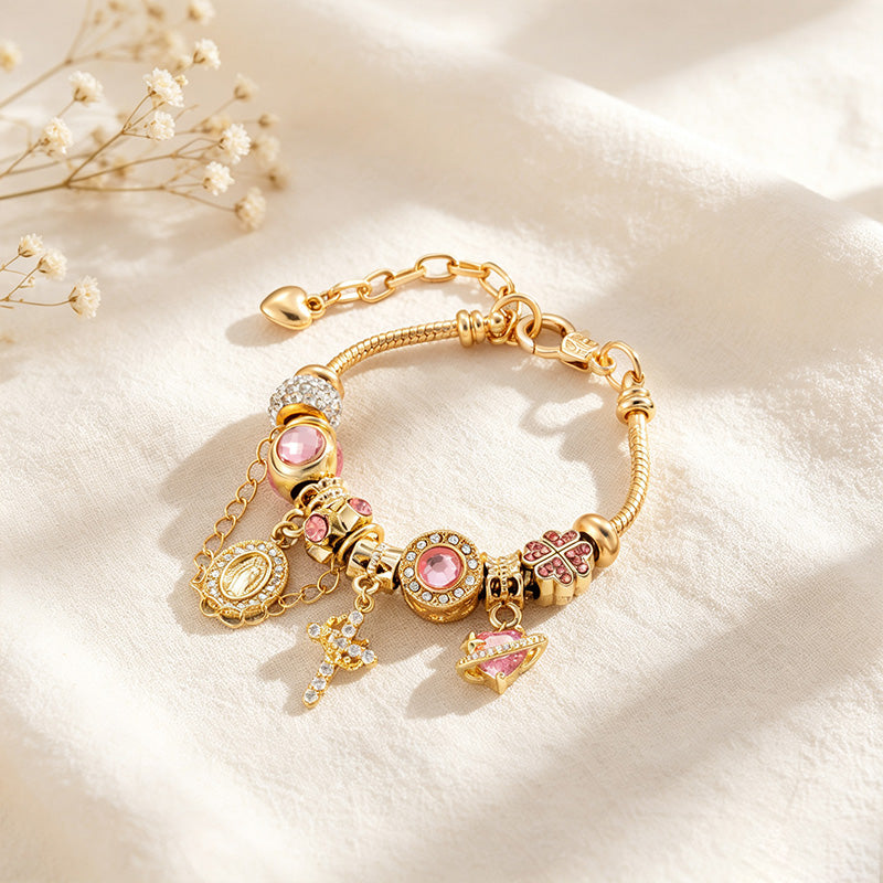 Celeste Interchangeable Charm Bracelet
