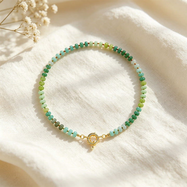 Natural Stone Beaded Necklace