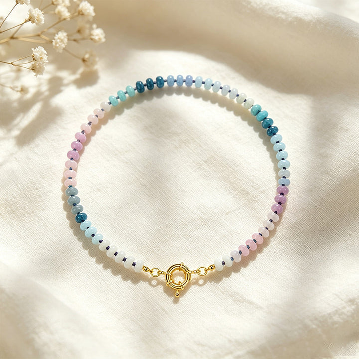 Natural Stone Beaded Necklace