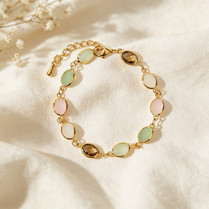 Crystal Bead Bracelet