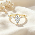 Minimalist Marquise CZ Ring