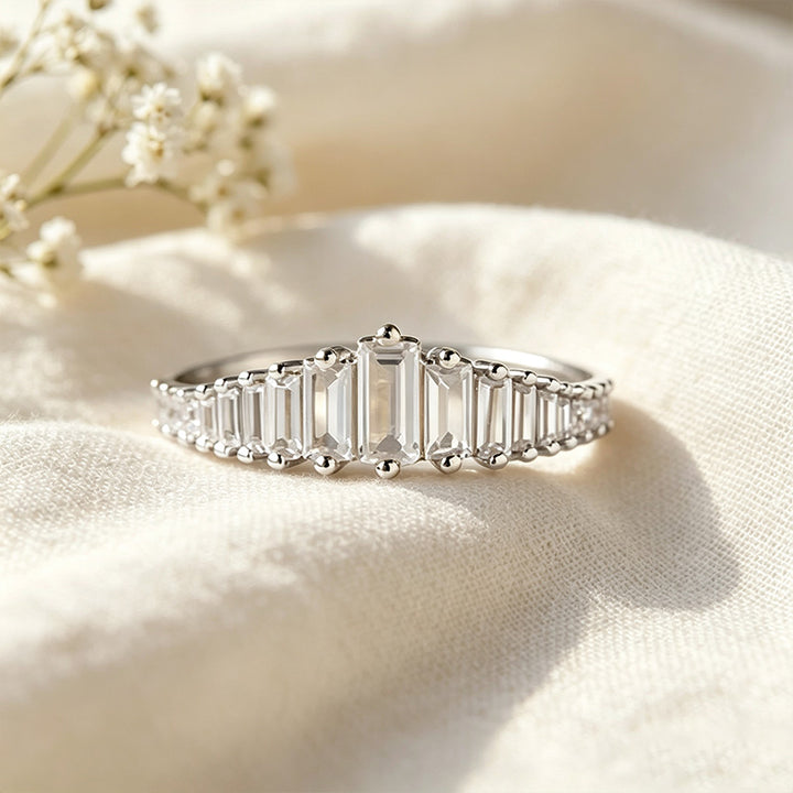 Art Deco Baguette Ring