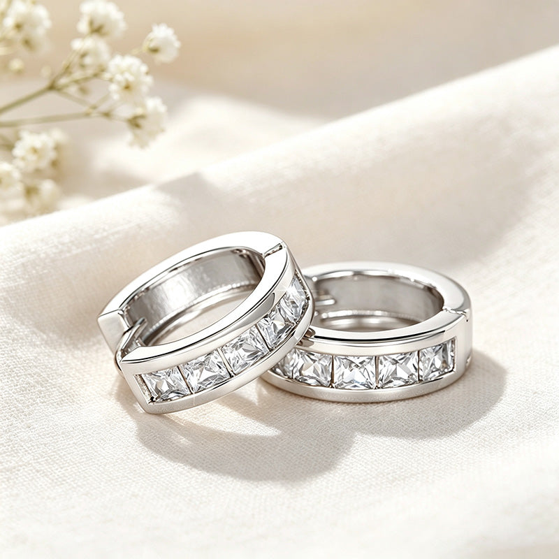 Square Hoop Earrings