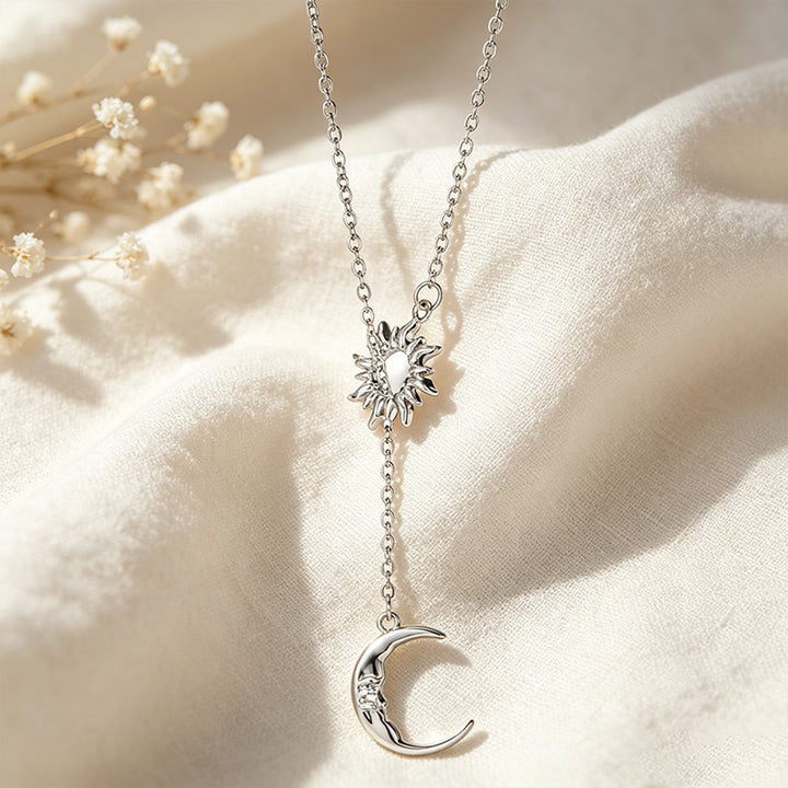 Moon  Pendant  Necklace