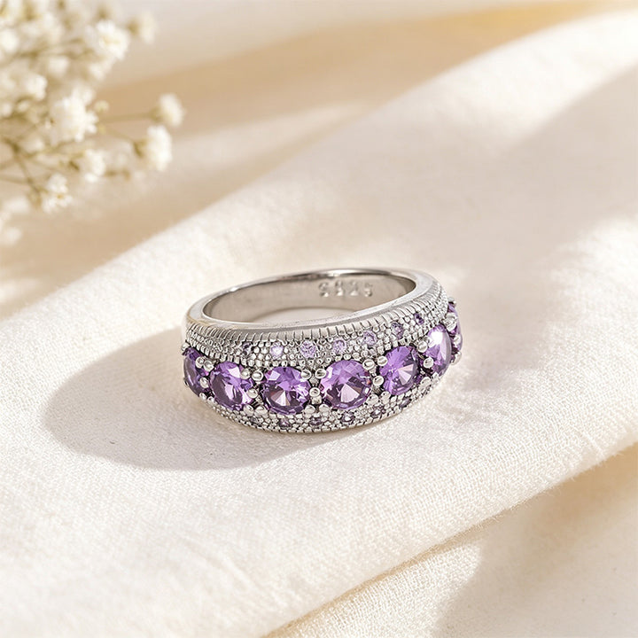 Multi-Stone CZ Paved Ring