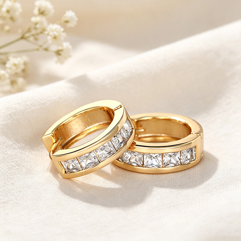 Square Hoop Earrings