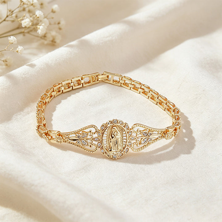 Floral Cut-out Bracelet