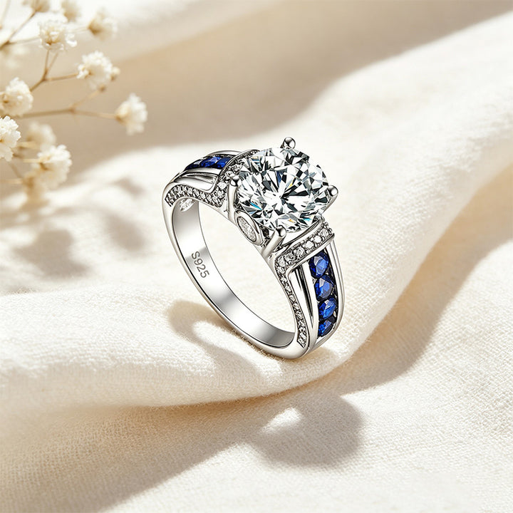 CZ Sapphire Ring