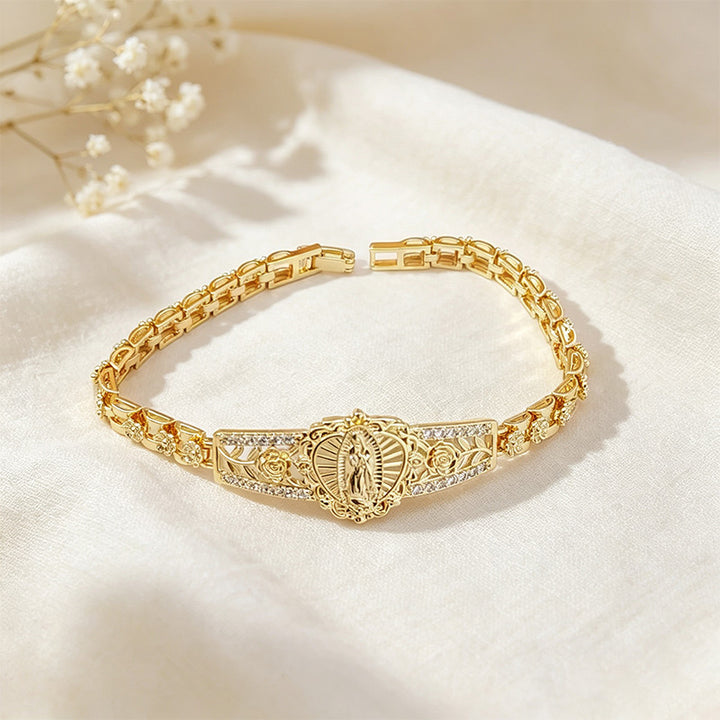 Floral Cut-out Bracelet