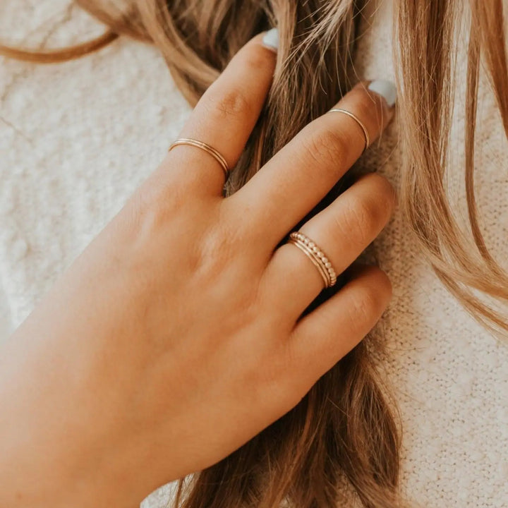 Minimalist Tiny Band Ring