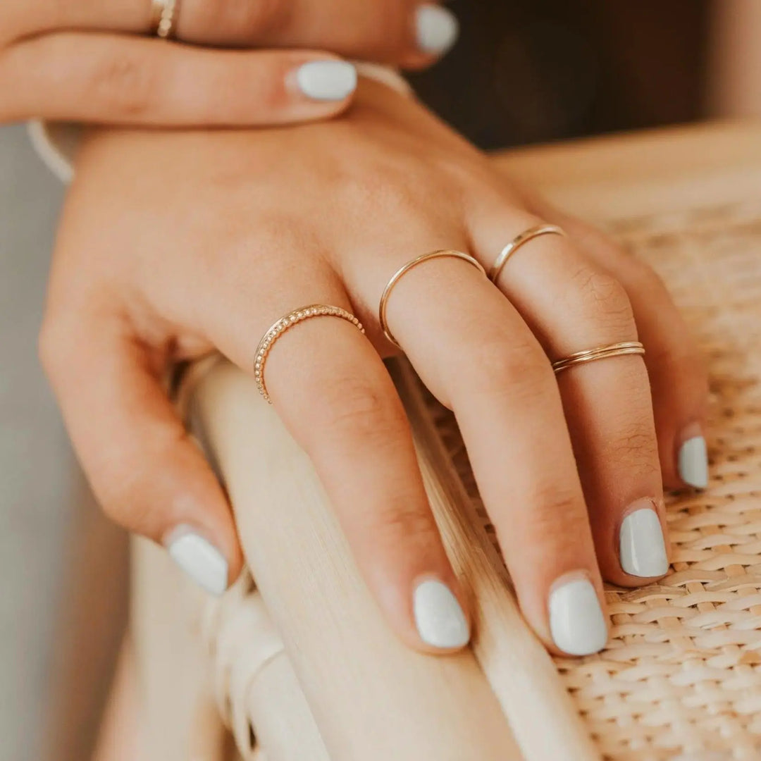 Minimalist Tiny Band Ring