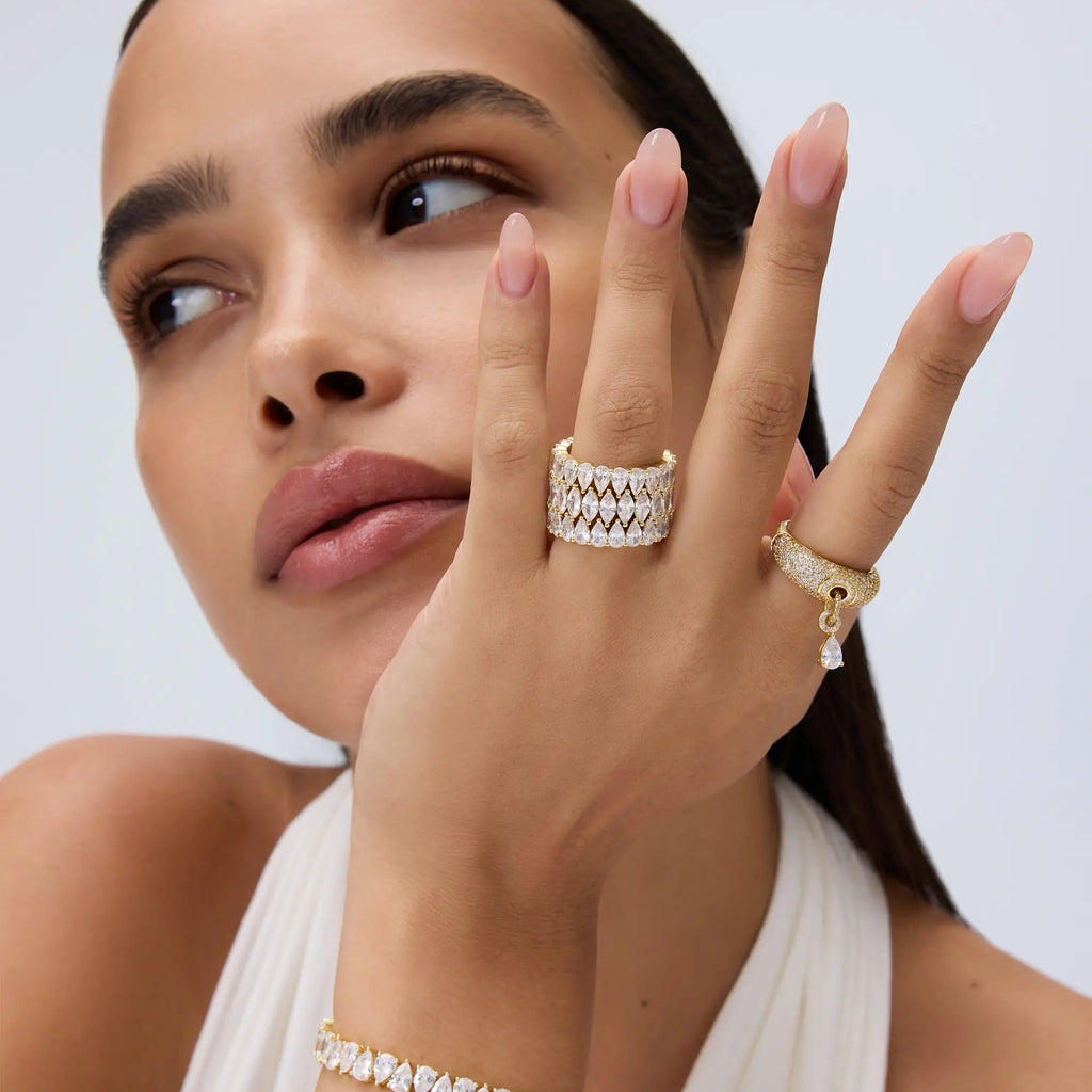 CZ Eternity Band Ring