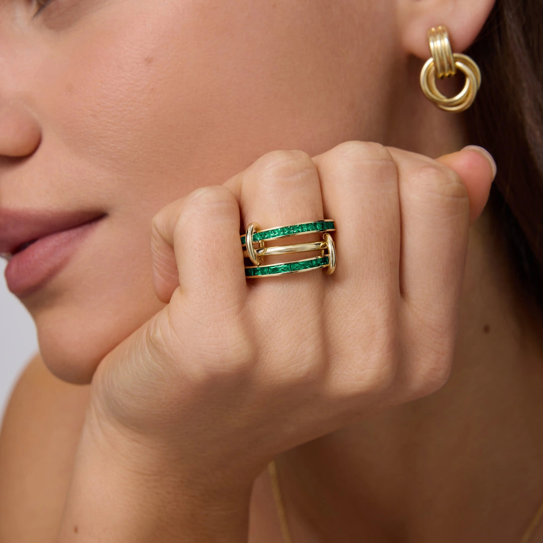 CZ Stackable Ring Set
