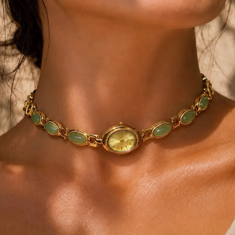 Heritage Watch Pendant Necklace