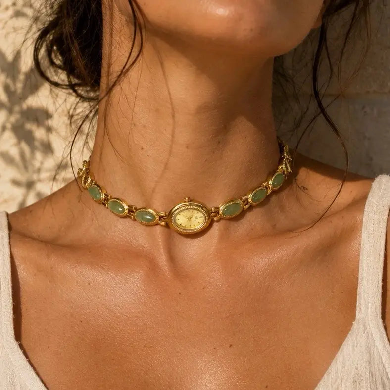 Heritage Watch Pendant Necklace