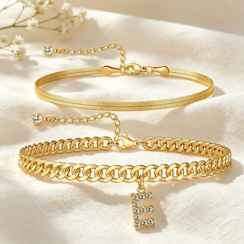 Double-layer initial anklet