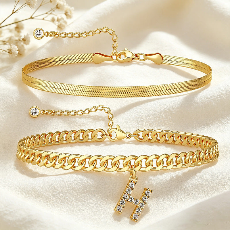 Double-layer initial anklet