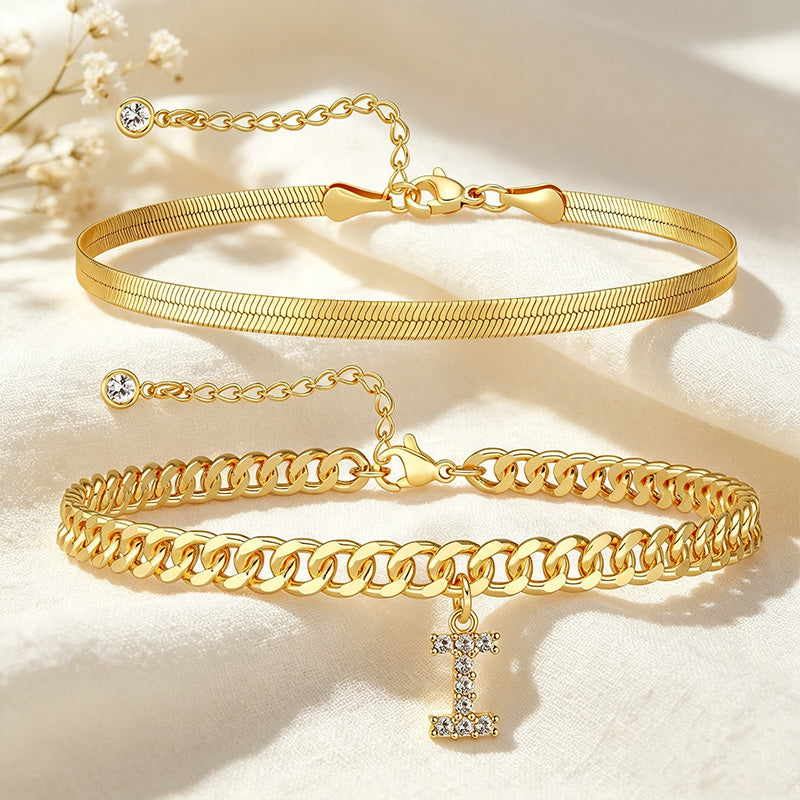 Double-layer initial anklet
