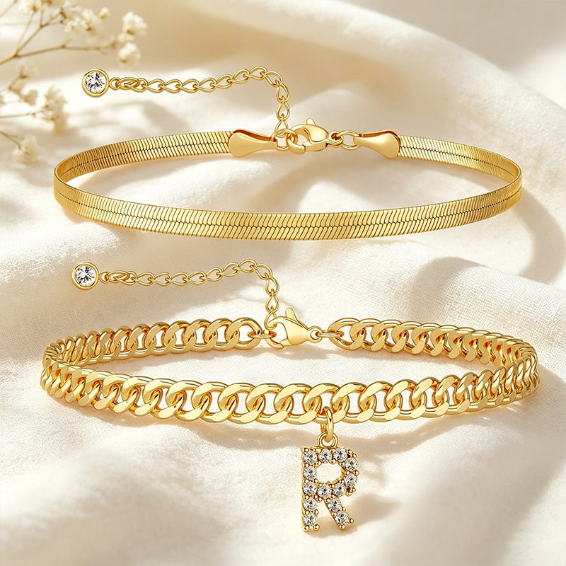 Double-layer initial anklet
