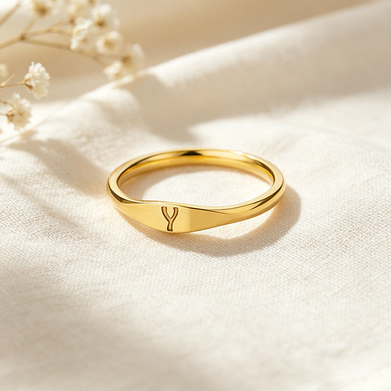 Initial Letter Ring